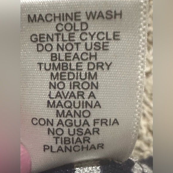 Ribbed Knit Sleeveless MIDI Dress - Navy & Gray SZ L | Fits Small To Medium - Picture 5 of 5